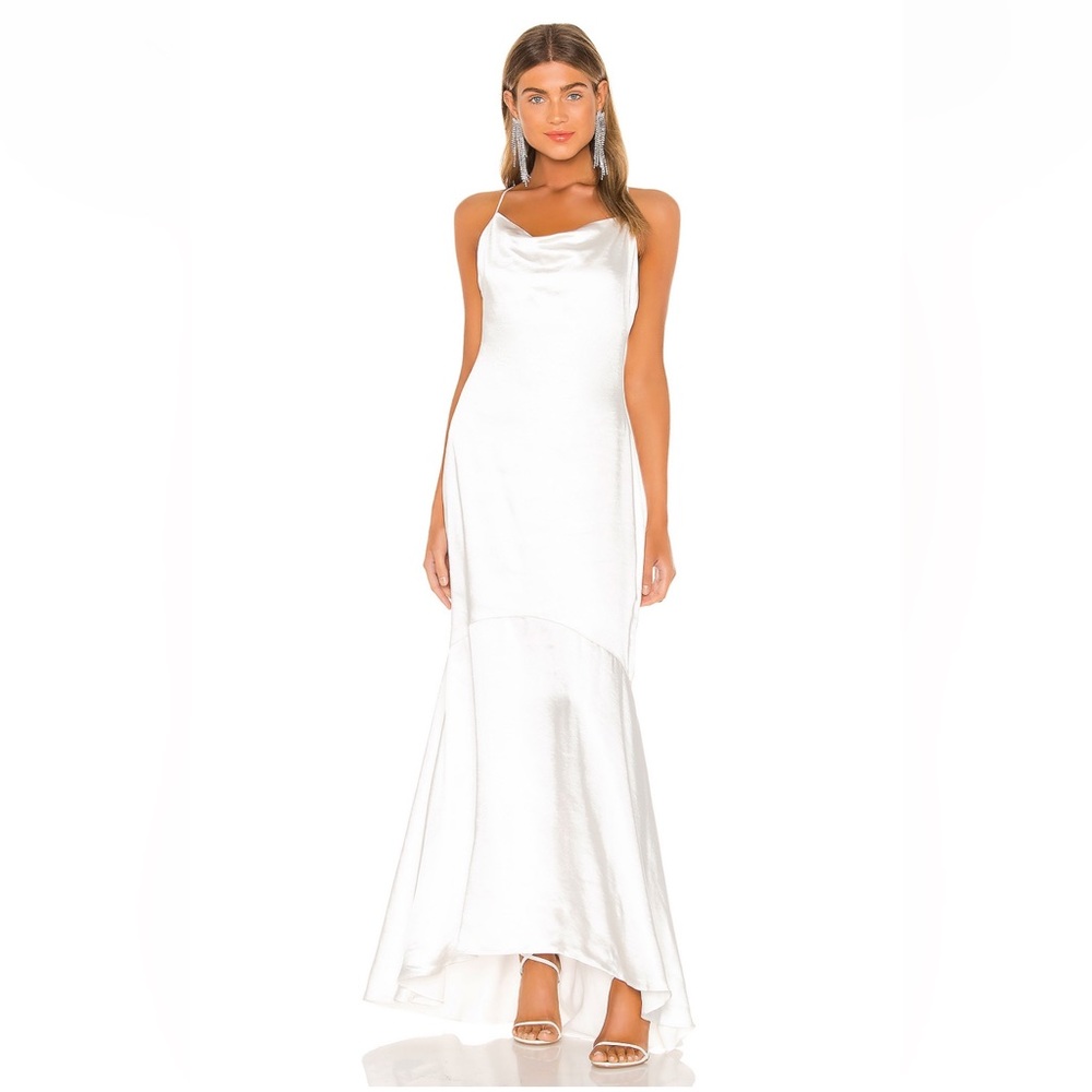 Elliatt White Maxi Dress